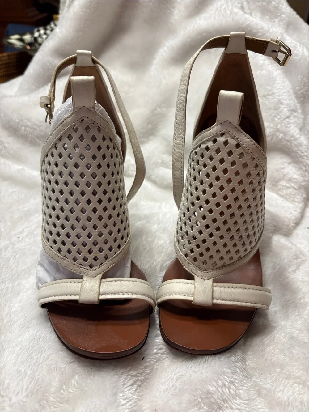 Tory Burch Perforated Block Heels